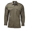 Original Österrikiska militärsvapen Forces Olive Shirts Field Classic Service New