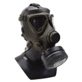 Original österrikisk militär Drager Gasmask Set Militär samlarobjekt Oliv använd