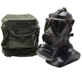 Original österrikisk militär Drager Gasmask Set Military Collectible Olive