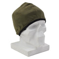 Original österrikisk mössa i militär fleece Mjuk Varm vinter utomhus Olive