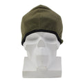 Original österrikisk mössa i militär fleece Mjuk Varm vinter utomhus Olive