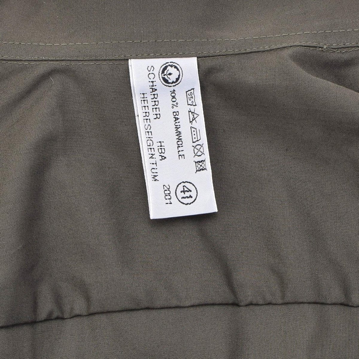 Original Österrikisk militär olivfältstjänsttröjor Federal Lightweight New