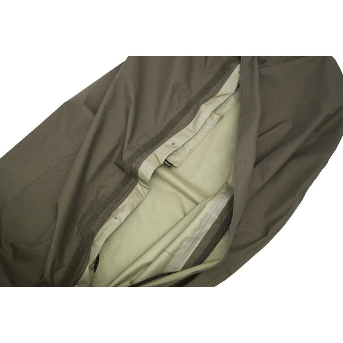 Original österrikisk militär sovsäcksöverdrag Gore-Tex vattentät oliv