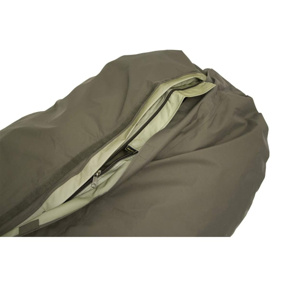 Original österrikisk militär sovsäcksöverdrag Gore-Tex vattentät oliv