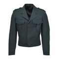 Original belgisk arméblusjacka fält trupper casual ull blouson green ny