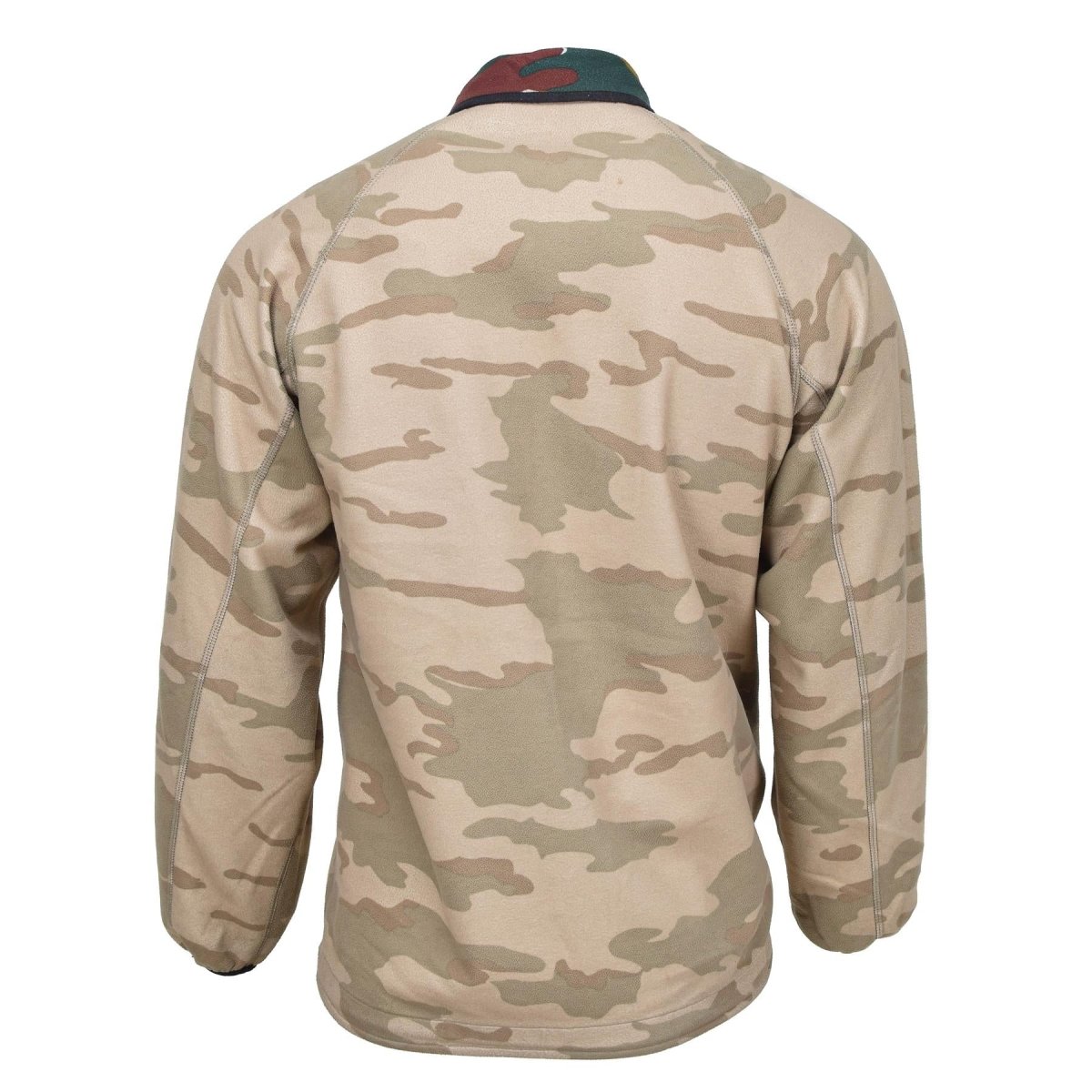 Original Belgian Army Fleece Jacket reversibel vindstopp BDU Jigsaw Jumper