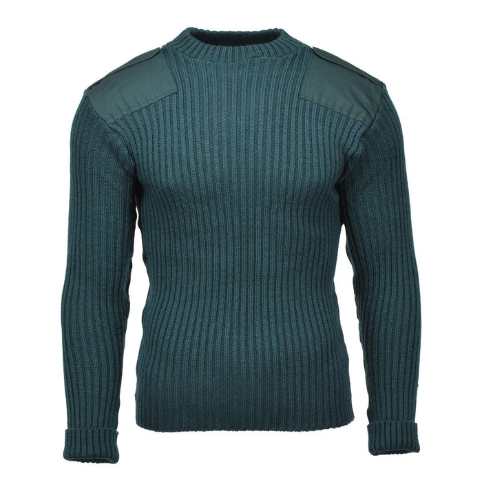 Original Belgian Military commando pullover varm stickad ulltröja grön NYHET - GoMilitar