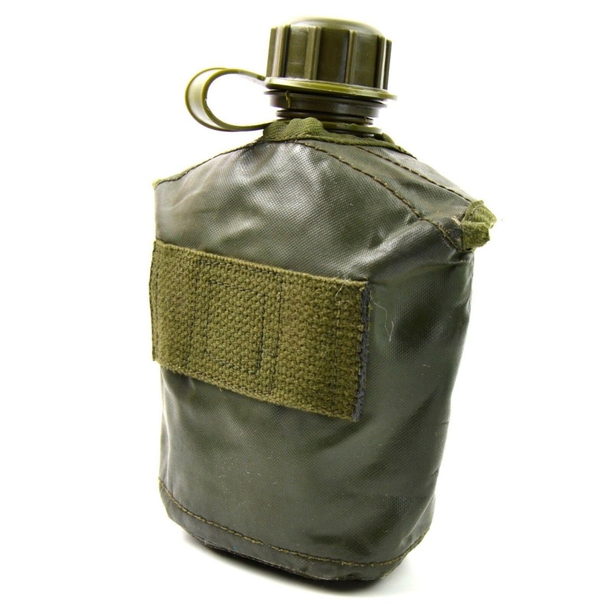 Original Belgian Military M1 vattenmatsal W Cover Field Gear Bottle Olive