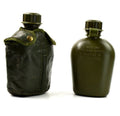 Original Belgian Military M1 vattenmatsal W Cover Field Gear Bottle Olive