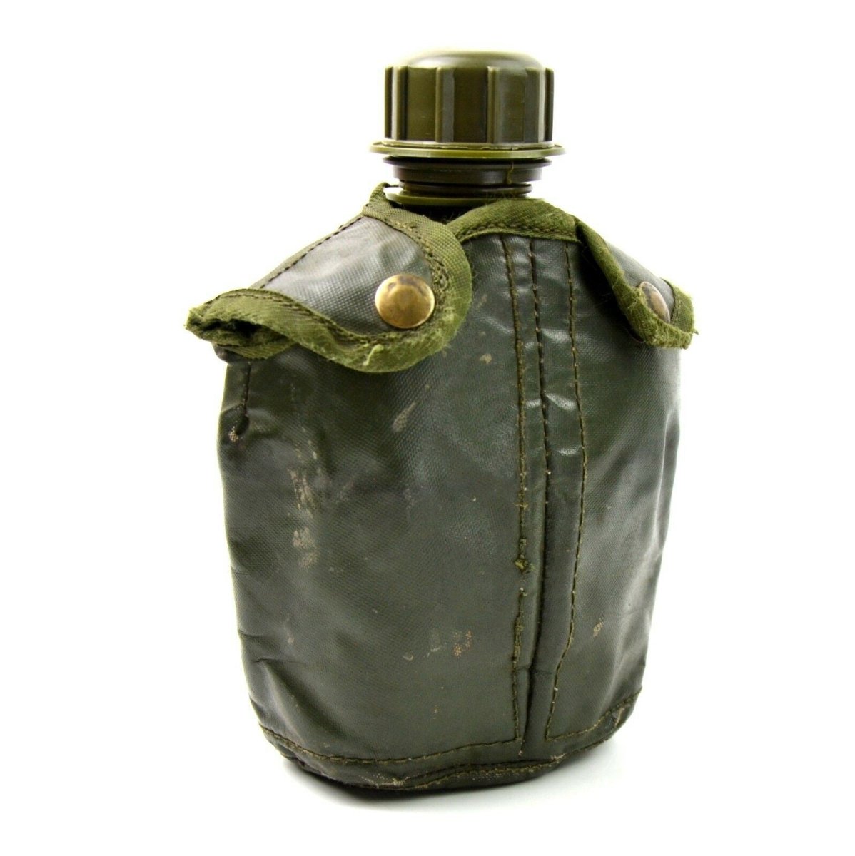 Original Belgian Military M1 vattenmatsal W Cover Field Gear Bottle Olive