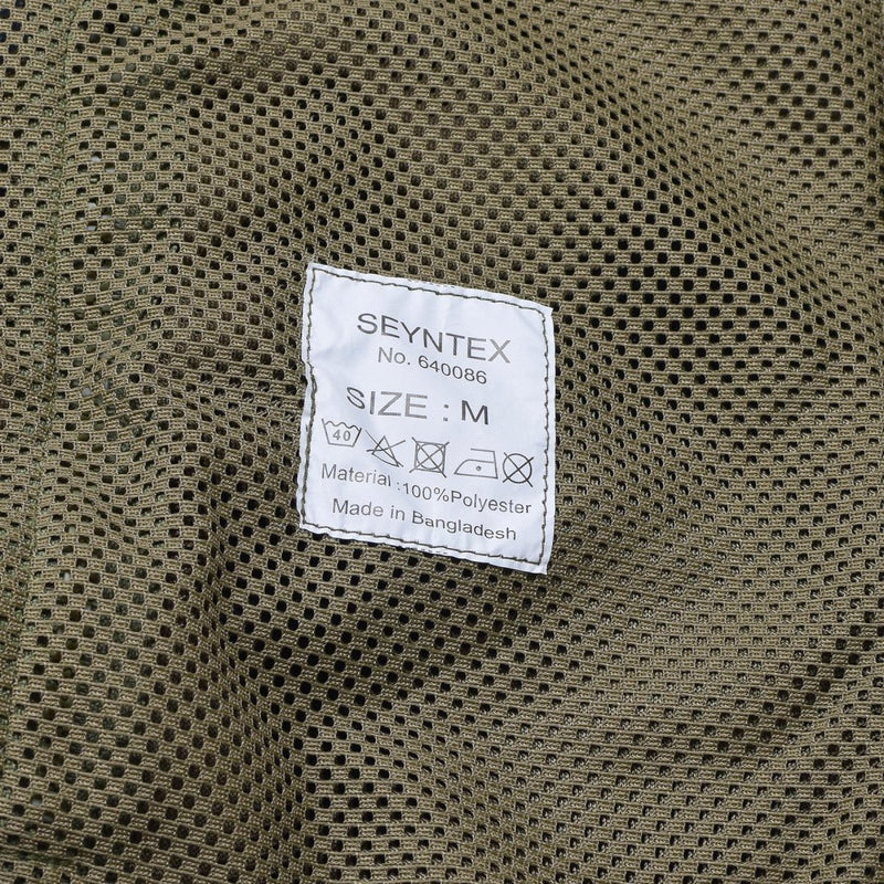 Original belgisk militär tröja fleece vindstoppare softshell vandring jacka ny