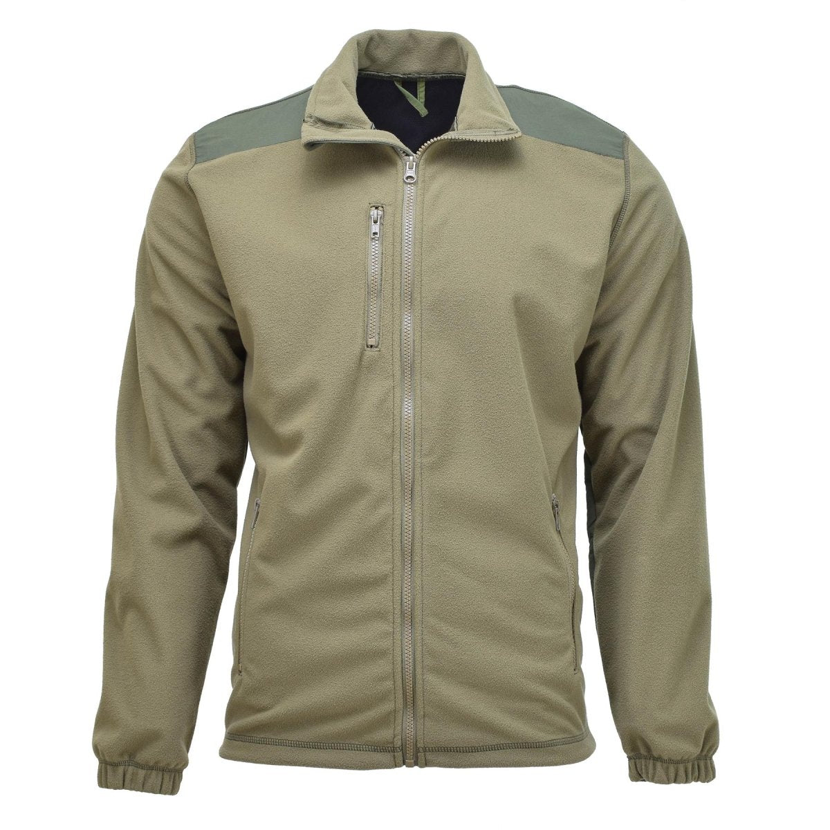 Original belgisk militär tröja fleece vindstoppare softshell vandring jacka ny
