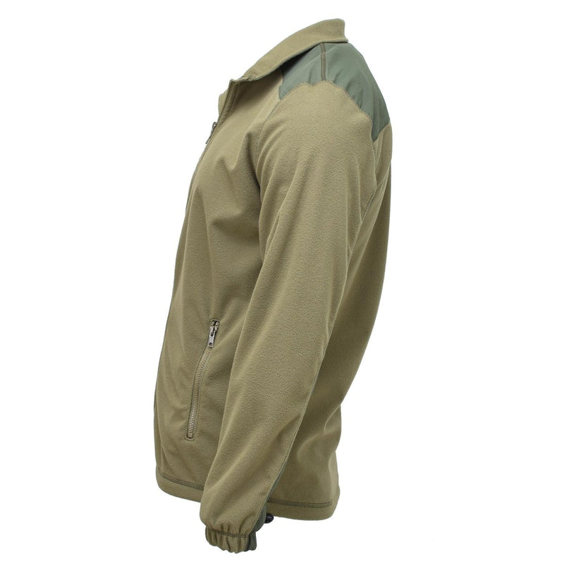 Original belgisk militär tröja fleece vindstoppare softshell vandring jacka ny