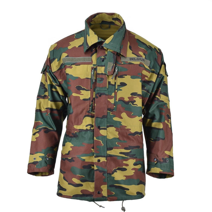 Original Belgien militärjacka taktiska trupper fältuniform sticksåg Seyntex - GoMilitar