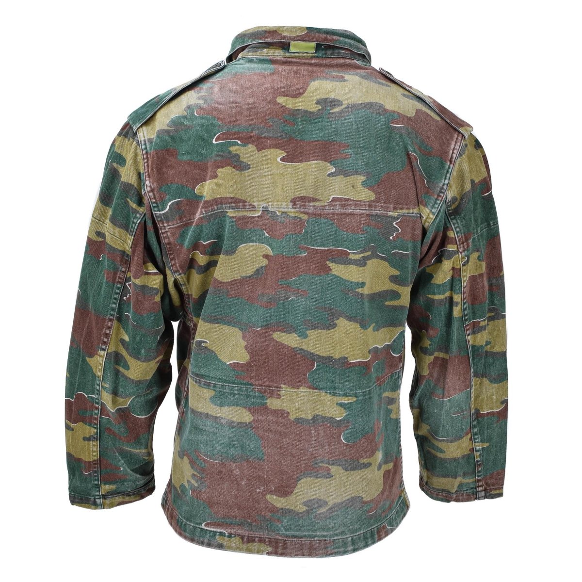 Original Belgien Military M56 Jigsaw Camouflage Jacket Field Combat Troops Army