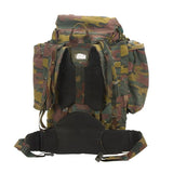Original Belgien militär taktisk fält ryggsäck Stor 110L vandring campingväska