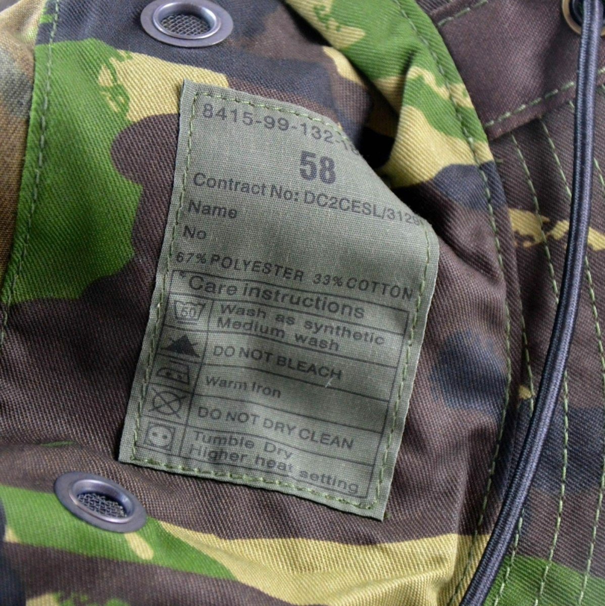 Original British Army Boonie Cap Sun Bush Hat Woodland Camo Combat DPM New