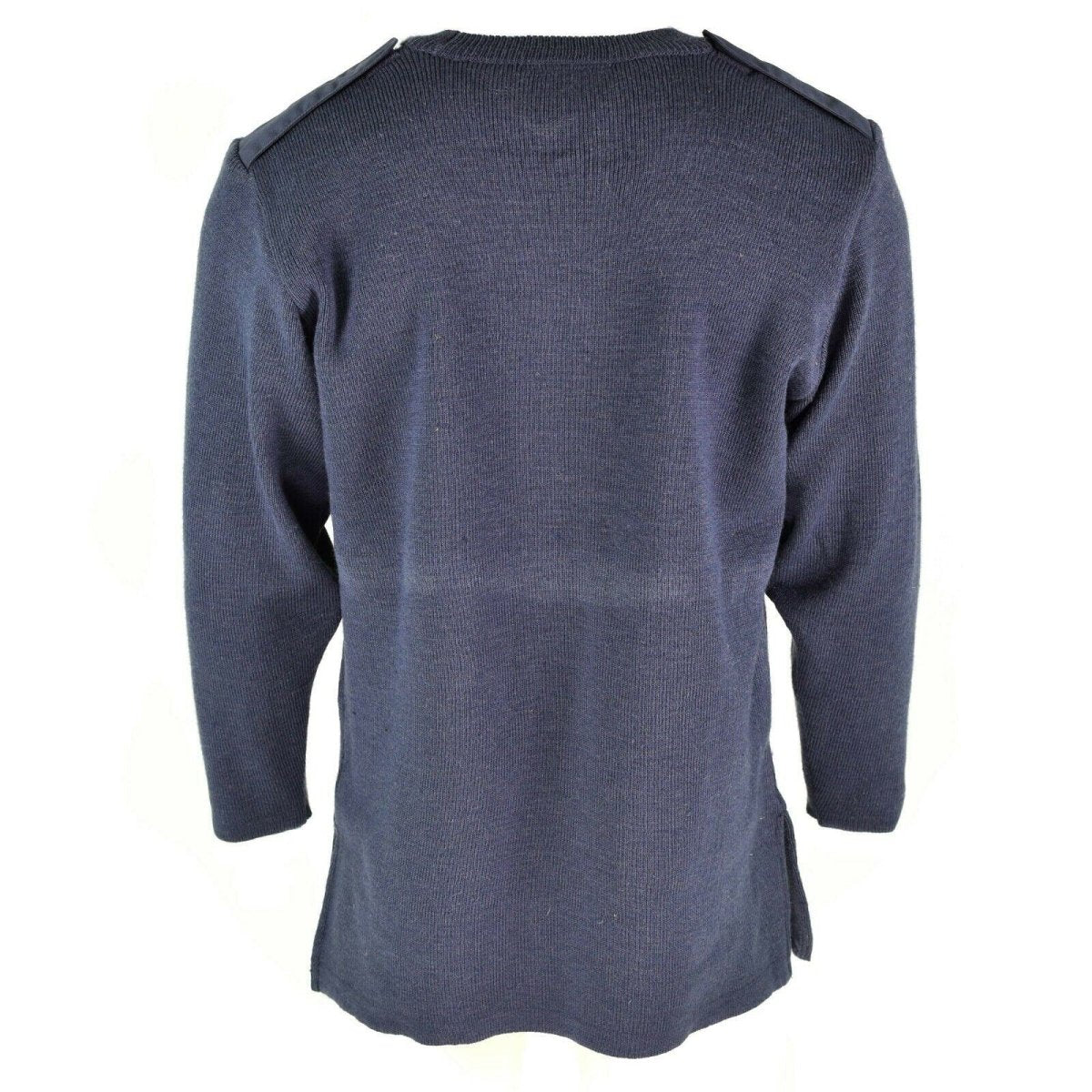 Original British Army Cardigan Air Force Raf Women's Sweater Wool Blue Grey