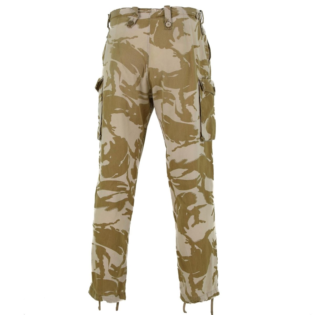 Original British Army Desert Pants Lightweight Combat Byxor Militäröverskott