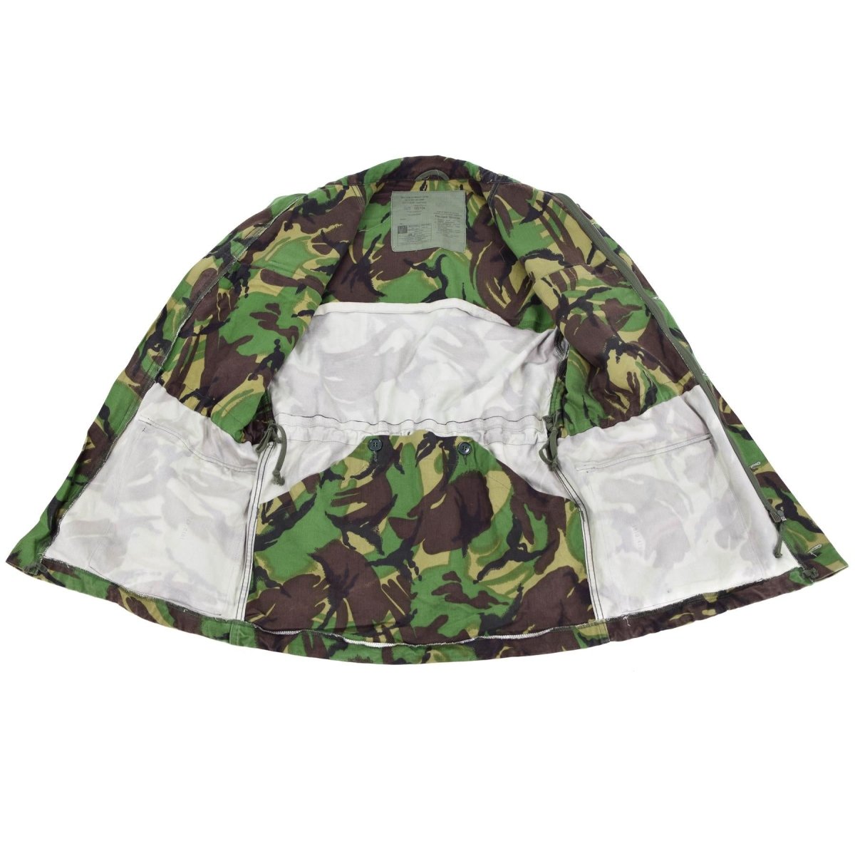 Original British Army Jacket BDU Combat Smock Cold Weather Parka Militär fråga