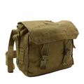 Original British Army M37 axelväska Canvas Field Haversack Pack Khaki