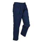Original British Army Medic Trousers Plisserad front elastisk midja Marinblå