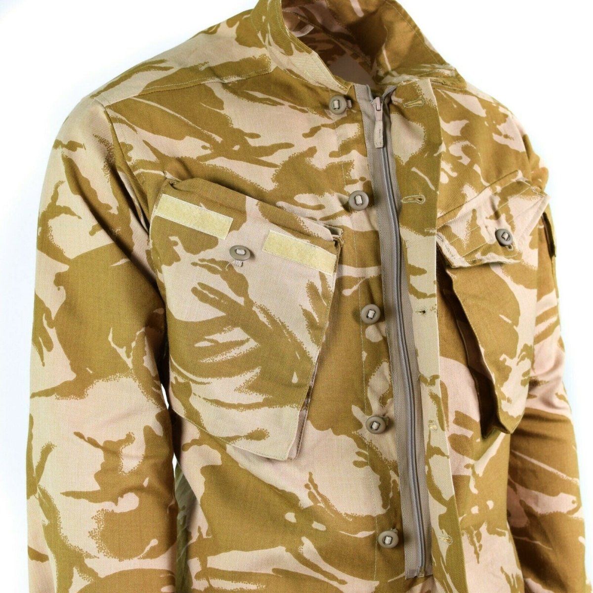 Original British Army Military Combat Desert Camo Jacket Fire Resistant Shirts