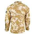 Original British Army Military Combat Desert Field Jacket Shirt Lightweight