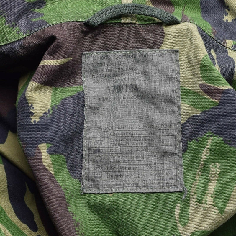 Original British Army Military Combat DPM Field Jacket Parka SMOCK Windproof