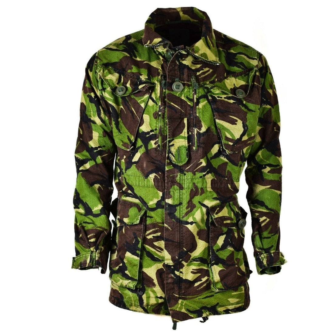 Original British Army Military Combat DPM Jungle Jacket Parka 95 Smock Rip Stop