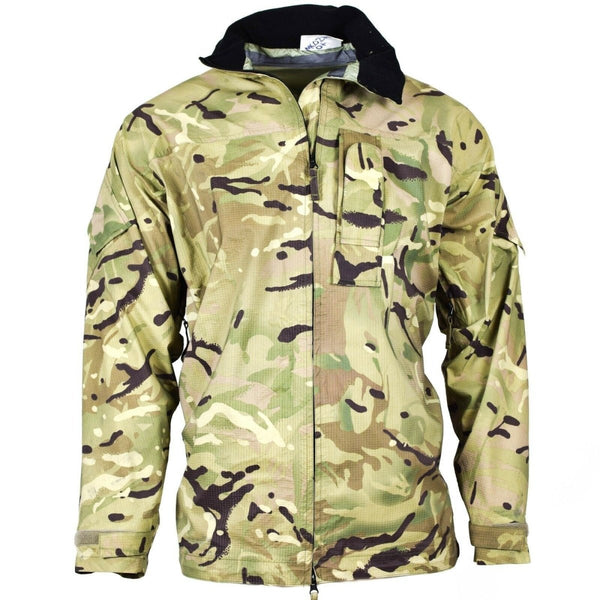 Original British Army Military Combat MTP Camo Rain Jacket Waterproof Goretex