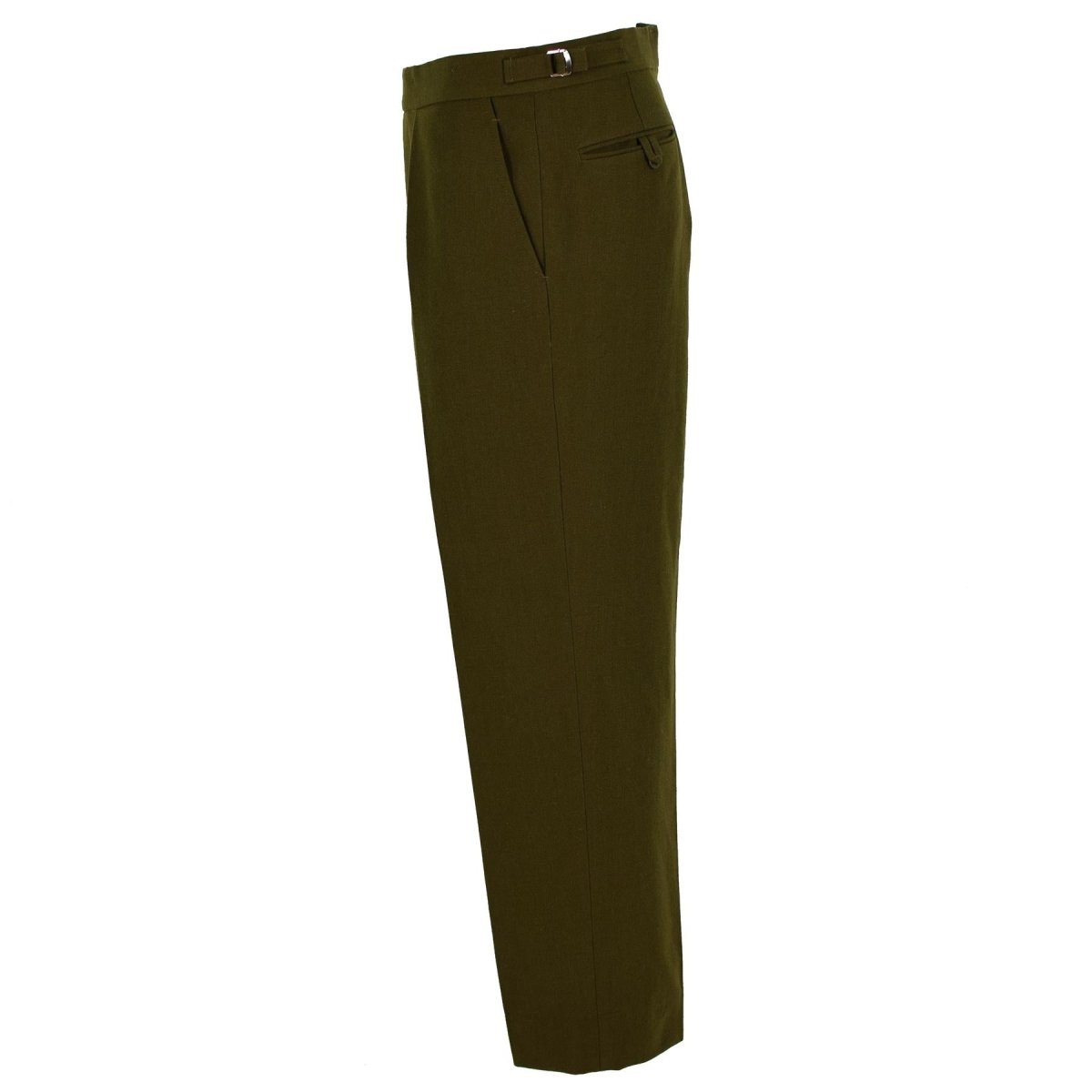 Original British Army Official Uniform Pants Od Parade byxor militär fråga