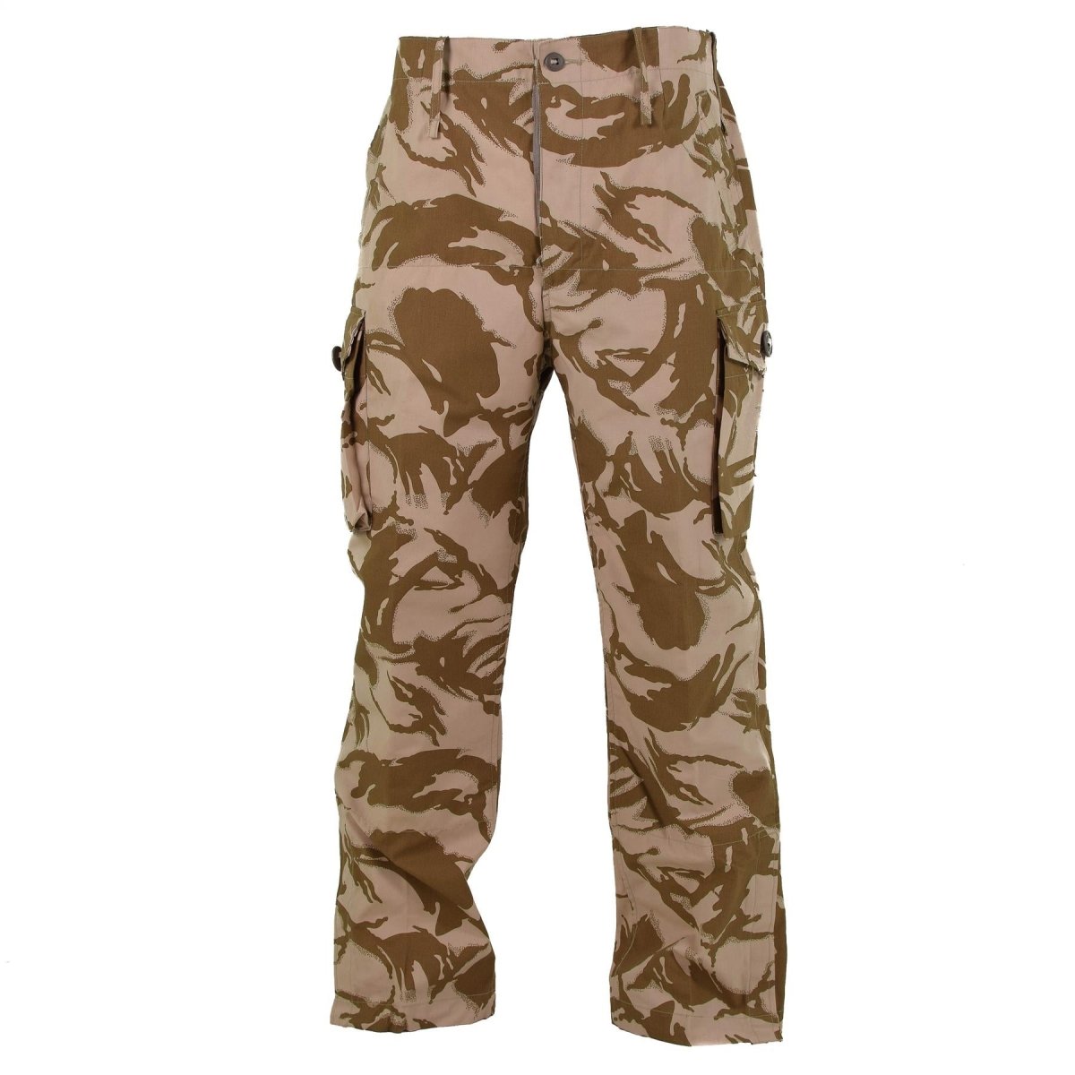 Original British Army Pants Desert DP Field Troops Combat Windproof BDU byxor
