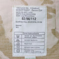 Original British Army Pants Desert DP Field Troops Combat Windproof BDU byxor