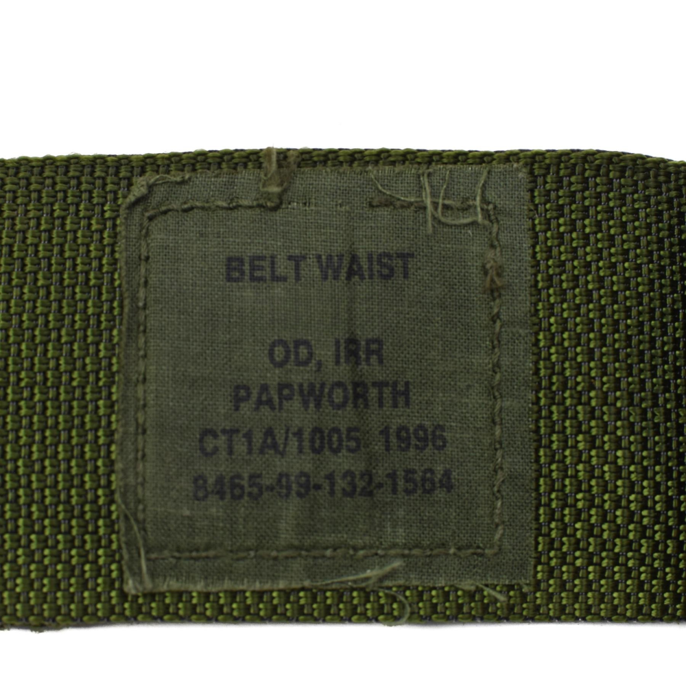 Original brittisk armé PLCE Tactical Webbing midjebälte Olivgrön Justerbar