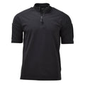 Original British Army Police Tactical T-shirts Kort ärm Zipping Black New