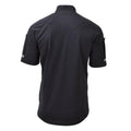 Original British Army Police Tactical T-shirts Kort ärm Zipping Black New
