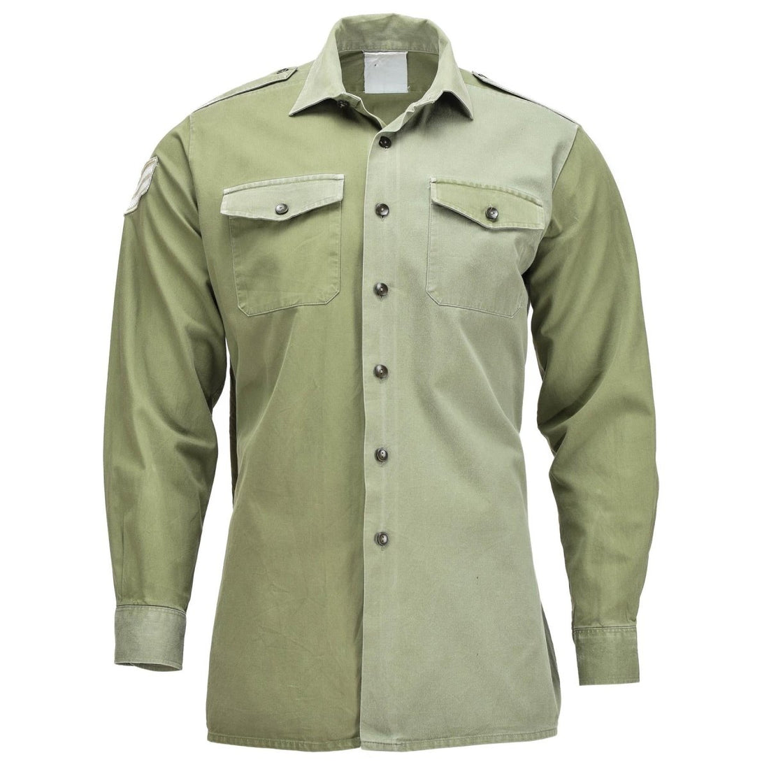 Original British Army Shirt O.D Grön militärtjänst långärmad BDU BDU