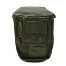 Original brittisk militär 1L matsalsskruv på locket Vintage-påse medföljer oliv