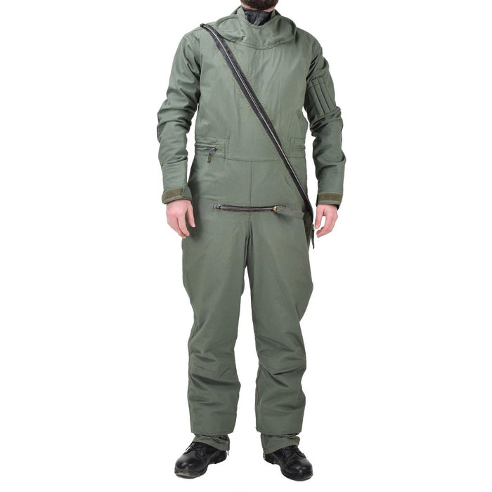 Original brittisk militär flygbesättningsgrön overall immersion MK20A skyddsdräkt - GoMilitar