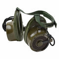 Original brittisk militär Amplivox Aviation Communications Headset Set Vintage