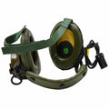 Original brittisk militär Amplivox Aviation Communications Headset Set Vintage