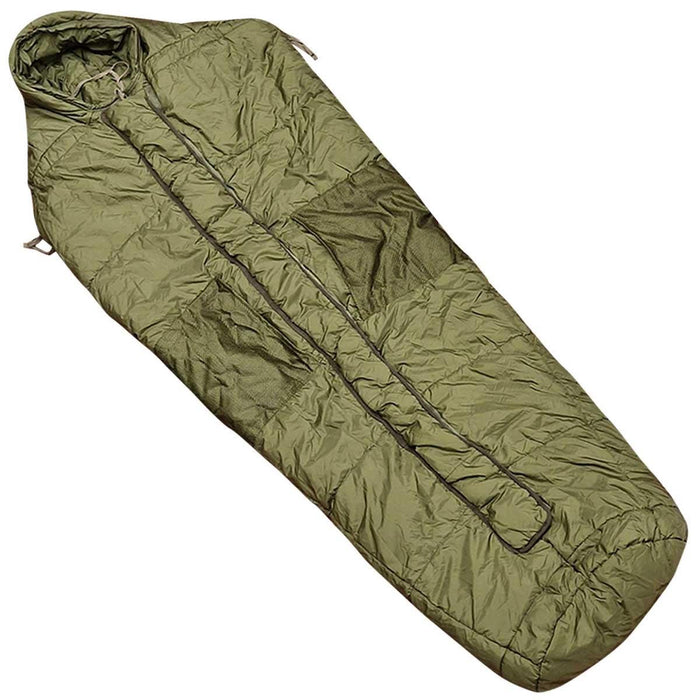 Original British Military Arctic Winter Sovsäck Mummy Shape Design Olive - GoMilitar