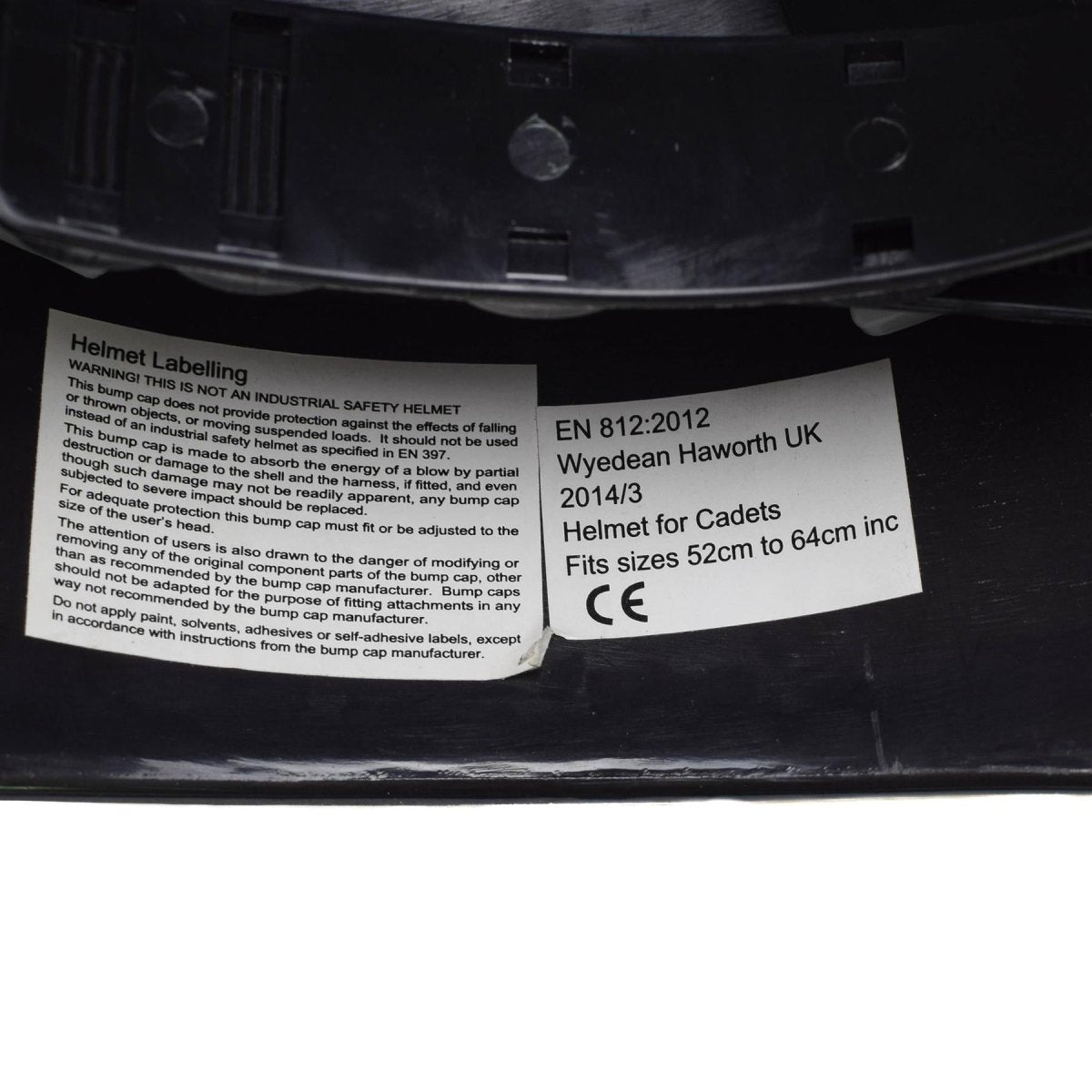 Original British Military Black Plastic Helmet Mk7 Tactical Training Gear New