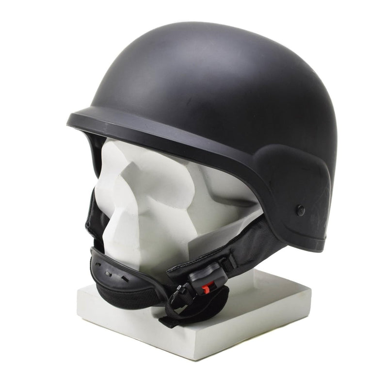 Original British military black plastic helmet MK7 tactical training gear NEW - GoMilitar