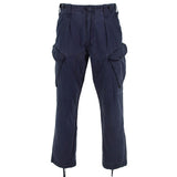Original brittiska militära lastbyxor Royal Navy Work Byxor Blue Color