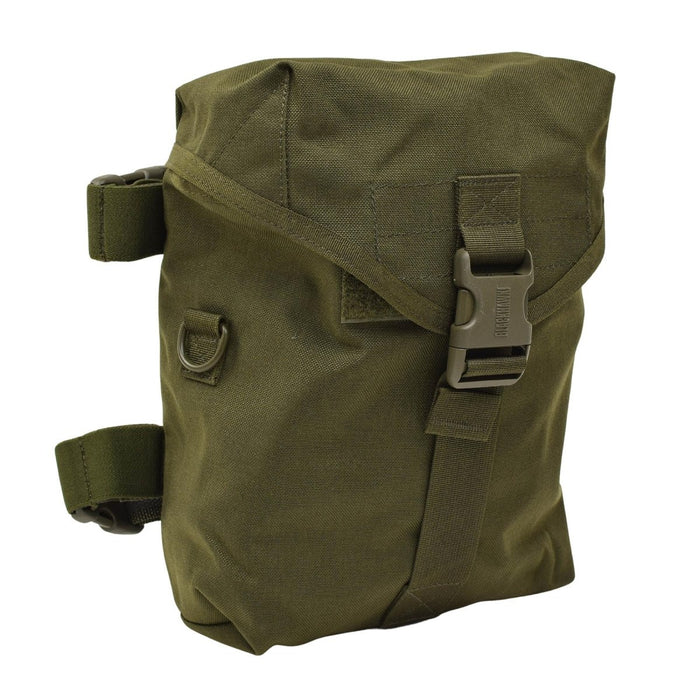 Original brittisk militär nedfällbar benpåse oliv armé justerbara remmar nylon - GoMilitar