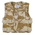 Original British Military Flak Cover Vest DPM Desert Camouflage Tactical