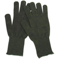 Original British Military Gloves Anti Slip Palms Nomex Aramid Fiber Green New New New