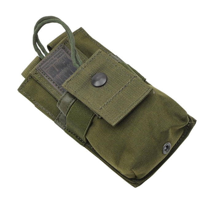 Original British Military GPS-radioväska molle väska nylonväska hölster Olive - GoMilitar